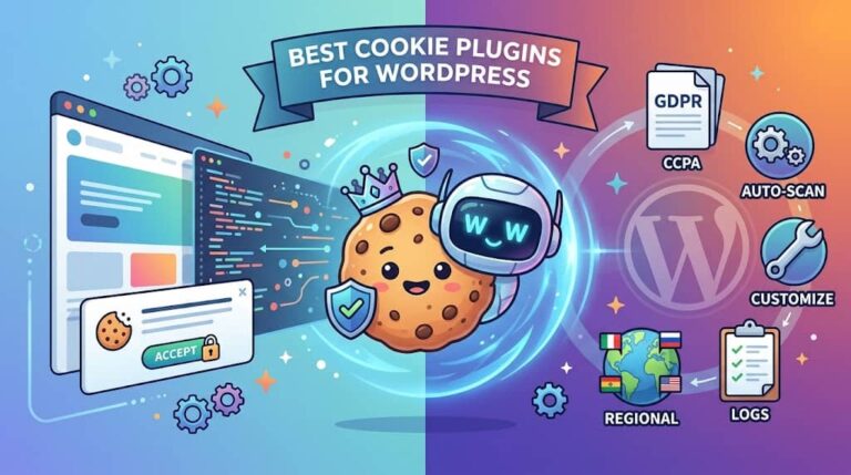 10 Best WordPress Cookie Plugins for GDPR Compliance & Consent Banners (2026)