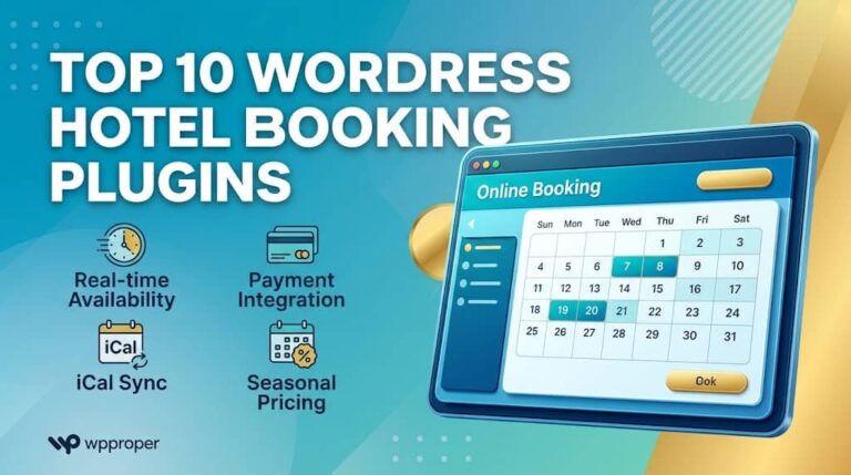 10 Best WordPress Hotel Booking & Room Reservation Plugins (2026)