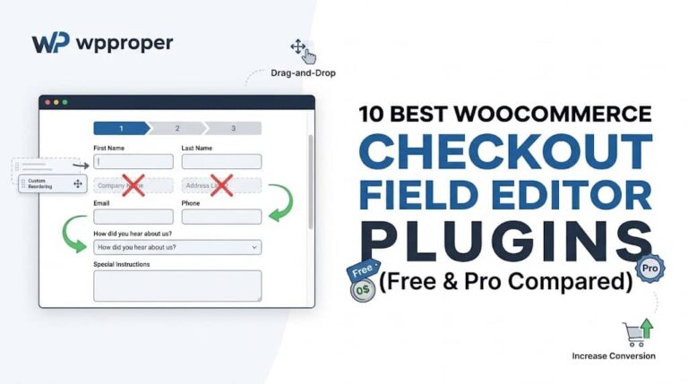 10 Best WooCommerce Checkout Field Editor Plugins (Free & Pro Compared)