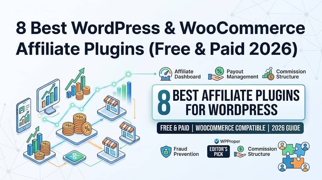 Best WordPress & WooCommerce Affiliate Plugins