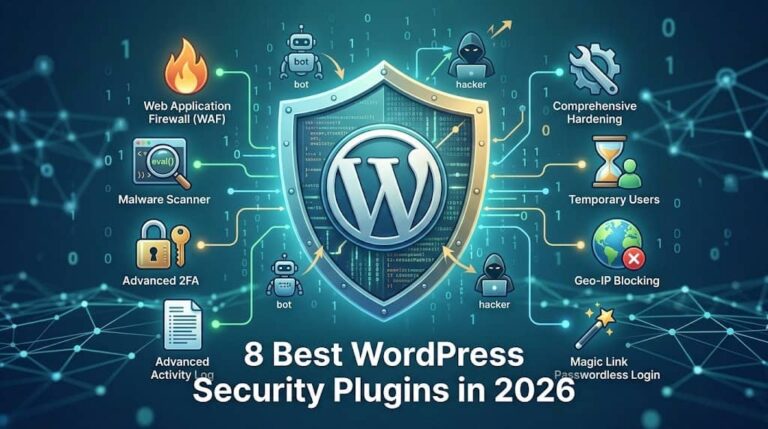 8 Best WordPress Security Plugins in 2026