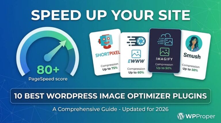 10 Best WordPress Image Optimizer Plugins to Speed Up Your Site (2026)