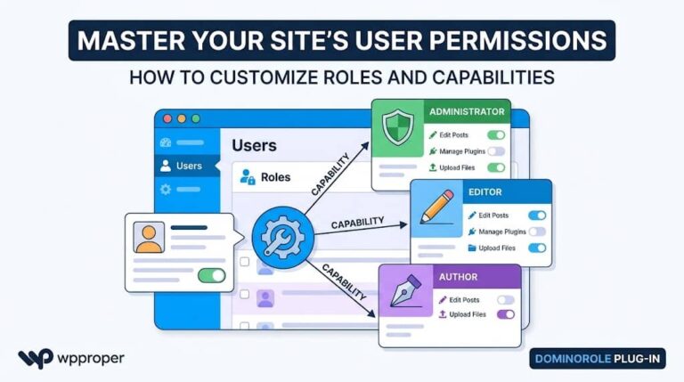 How to Customize User Roles and Capabilities in WordPress