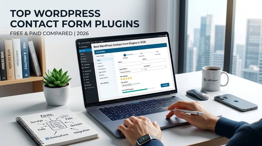 10 Best WordPress Contact Form Plugins in 2026 (Free & Paid Compared)