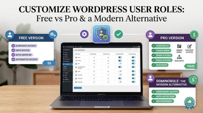 How to Customize User Roles in WordPress (User Role Editor Free vs Pro)