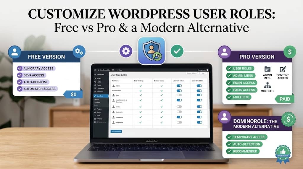 How to Customize User Roles in WordPress (User Role Editor Free vs Pro)