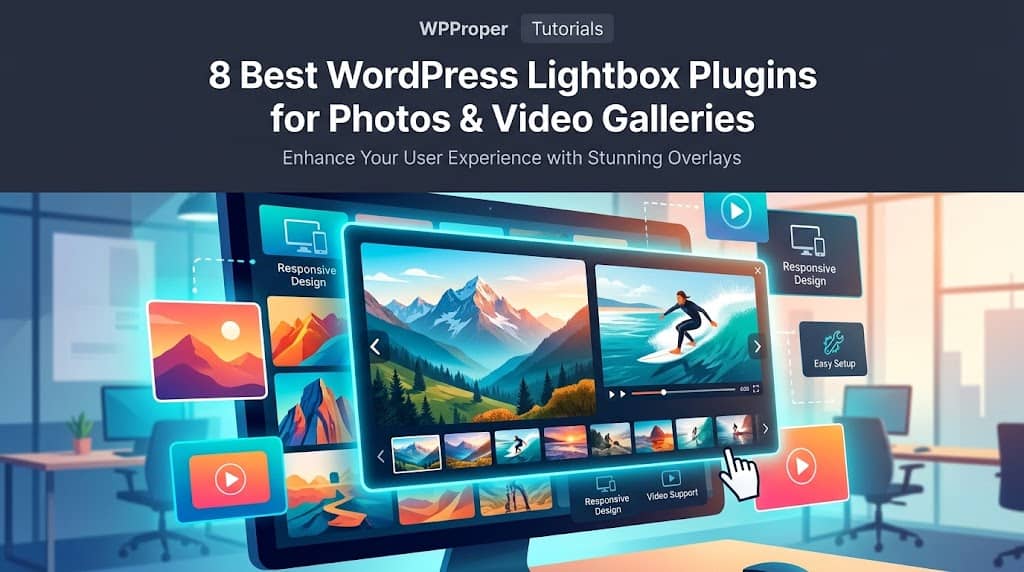 Best WordPress Lightbox Plugins for Photos & Video Galleries