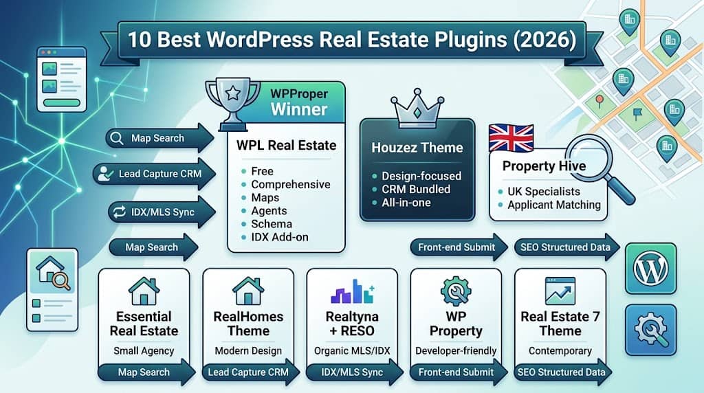 Best WordPress Real Estate Plugins