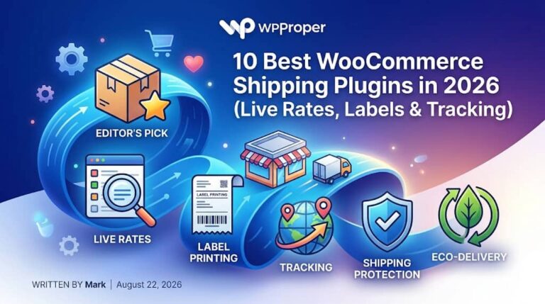 10 Best WooCommerce Shipping Plugins in 2026 (Live Rates, Labels & Tracking)