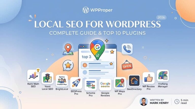 Local SEO for WordPress: Complete Guide & Top 10 Local SEO Plugins (2026)
