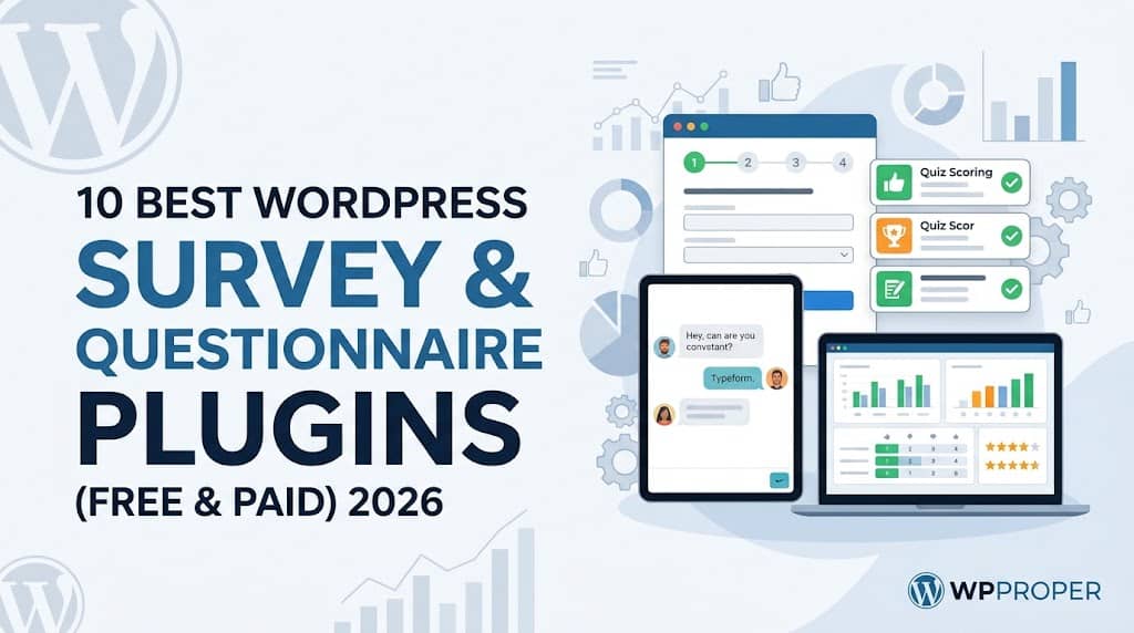 Best WordPress Survey and Questionnaire Plugins