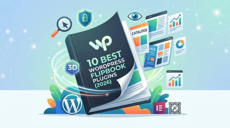 10 Best WordPress Flipbook Plugins to Create Interactive 3D Flipbooks (2026)