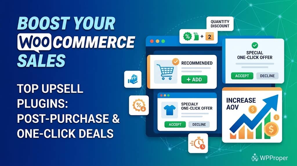Best WooCommerce Upsell Plugins (Post-Purchase & One-Click Deals)