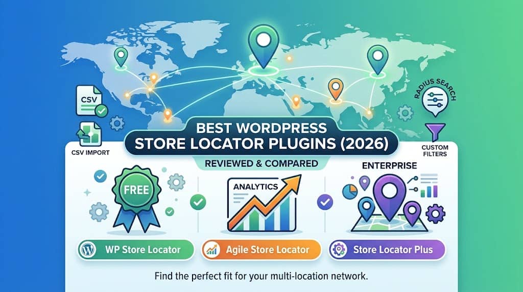 Best WordPress Store Locator Plugins