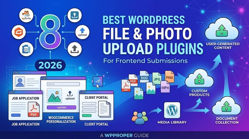 Best WordPress File & Photo Upload Plugins