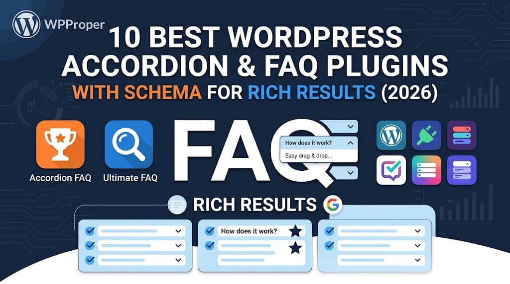 Best WordPress Accordion & FAQ Plugins