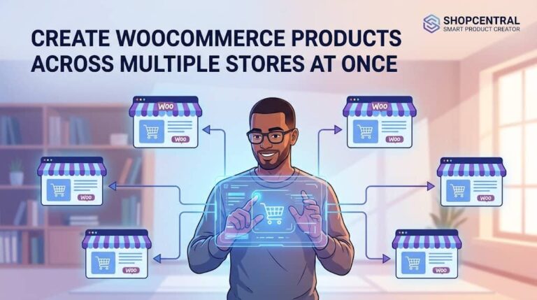ShopCentral Smart Product Creator: Create WooCommerce Products Across Multiple Stores at Once