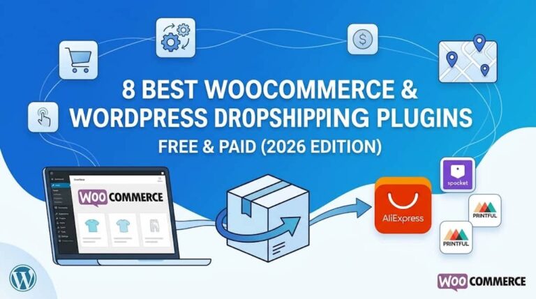 8 Best WooCommerce & WordPress Dropshipping Plugins in 2026 (Free & Paid)
