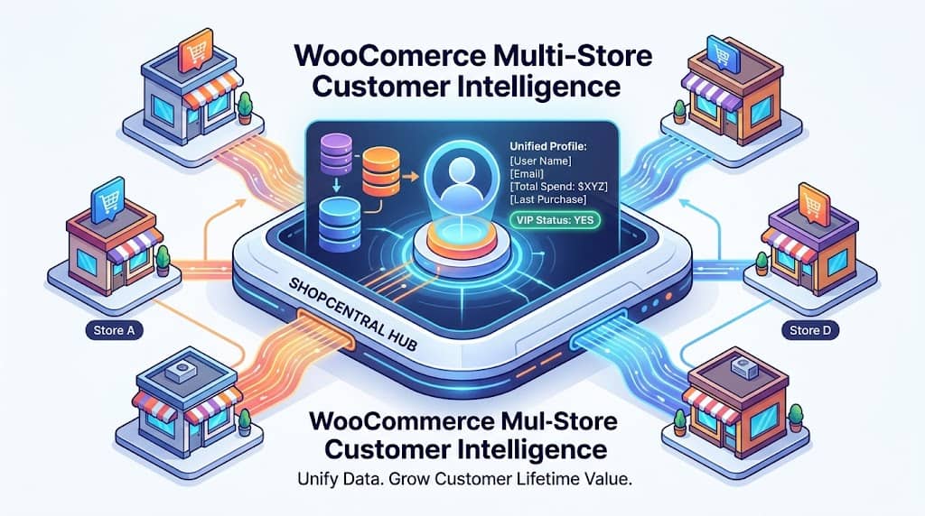 WooCommerce Multi Store Customer Intelligence: How ShopCentral Unifies Customer Data