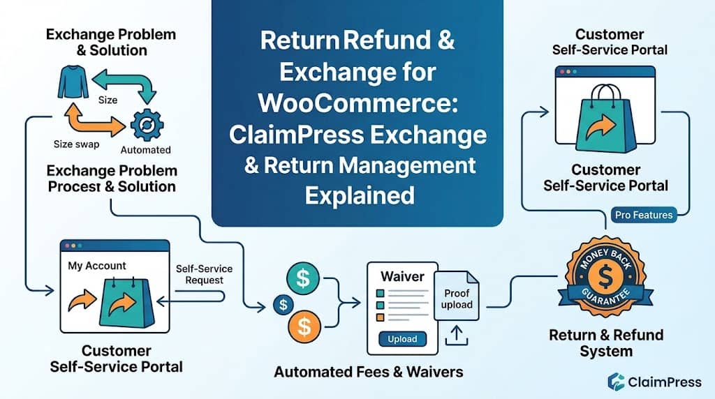 Return Refund & Exchange for WooCommerce: ClaimPress Exchange & Return Management Explained